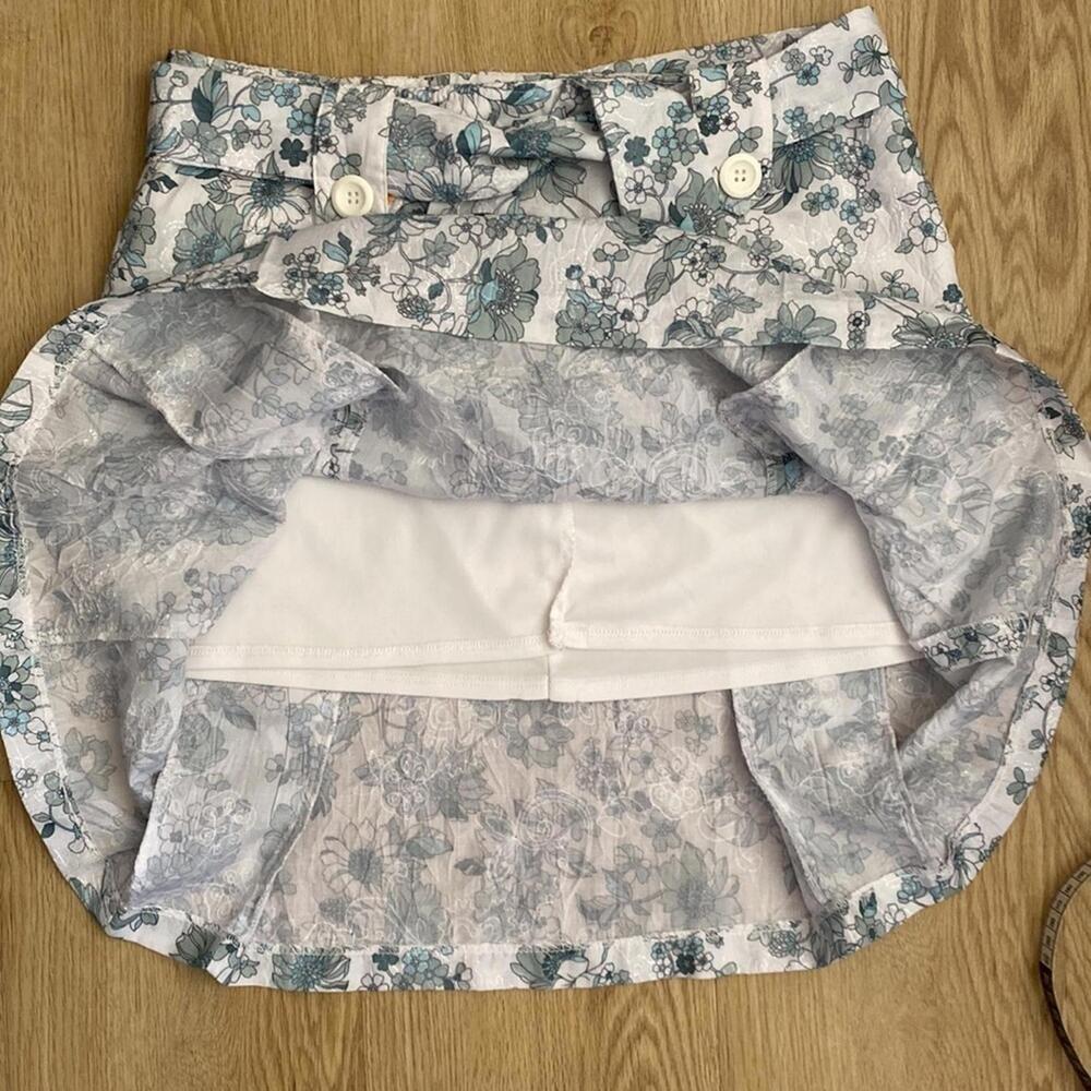 Coquette Cottagecore Floral Matching Set Mini Skirt Romantic - Picture 16 of 16